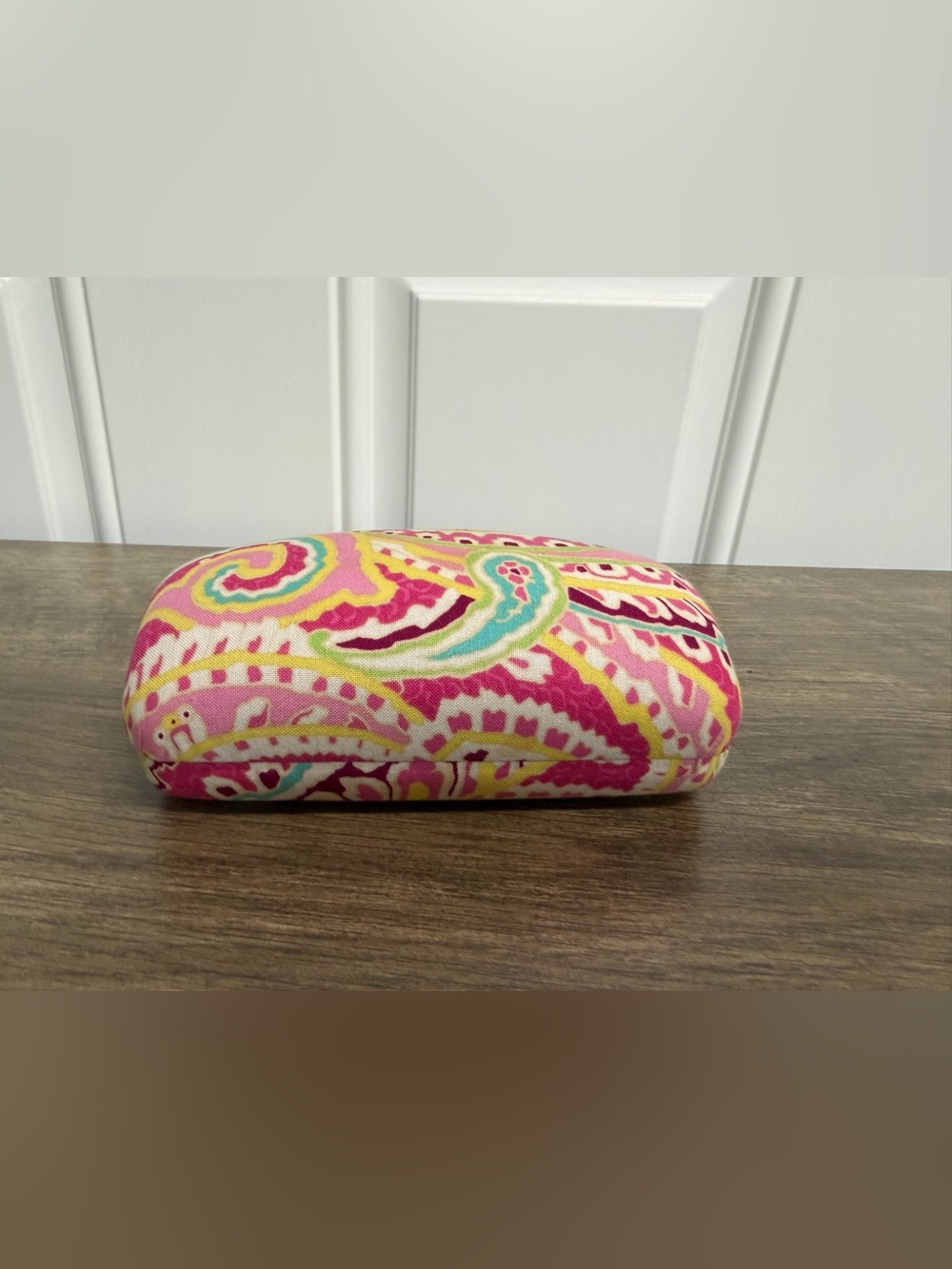 Vera Bradley Eyeglass Case — Pink, Yellow & Teal